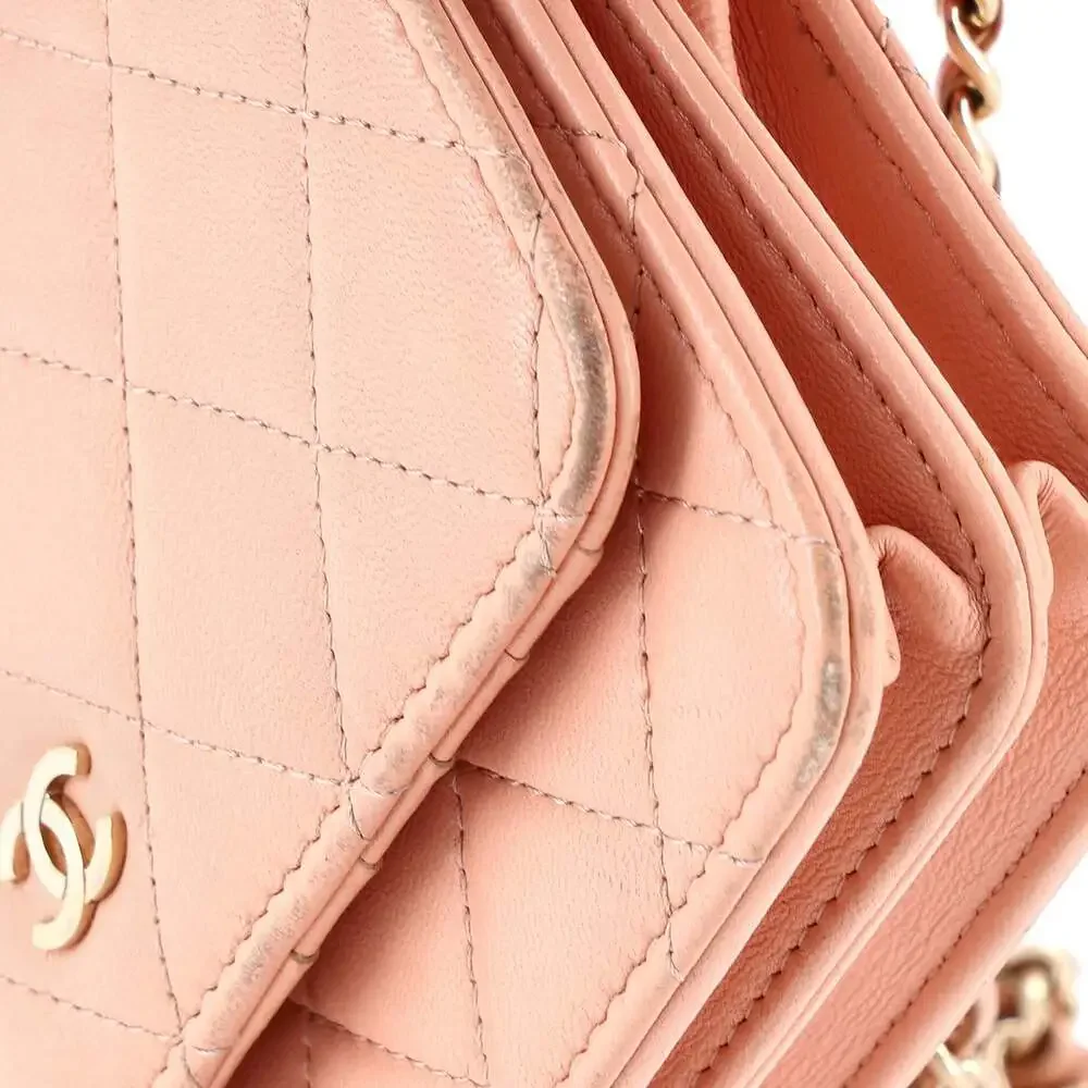 Chanel Wallet On Chain Quilted Lambskin #206077C19B - Picture 7 of 9